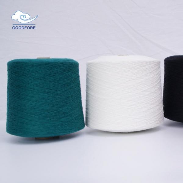 Quality Sustainable Recycled Polyester Viscose Yarn 35 Viscose Dyed Blended Yarn for sale