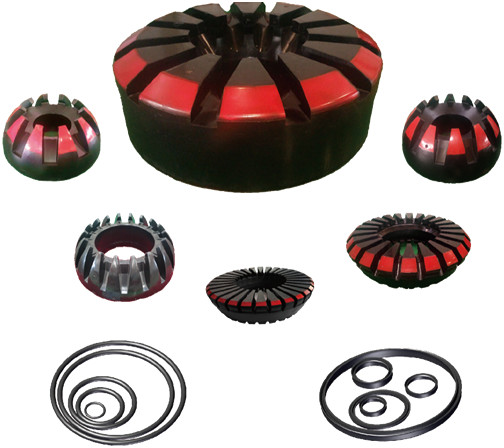Quality Durable Rubber Core API Standard Annular BOP Parts for sale