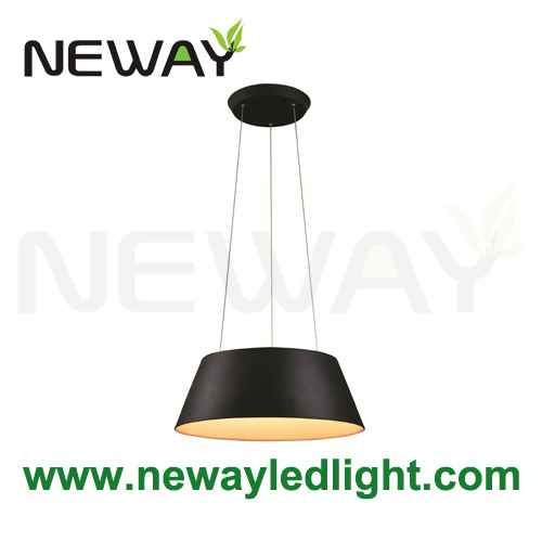 Quality 1000mm 800mm 600mm Cylindrical Black Pendant LED Luminaire Lighting for sale