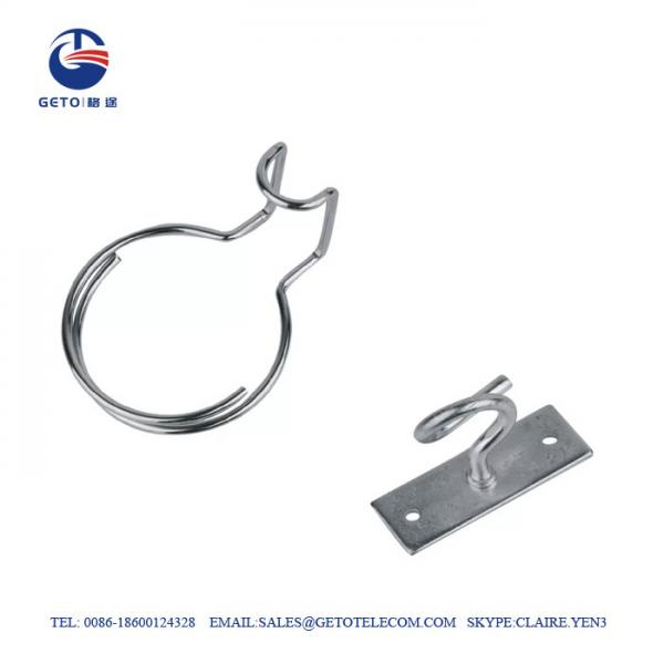 Quality Light Weighted Q235 Carbon Steel Fiber Drop Wire Clamp for sale