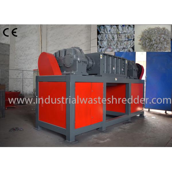 Quality Scrap Milk Box Double Shaft Shredder Auto Reverse Switch High Strength Good Toughness for sale