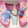 China Plastic COPD Lung Human Body Organs Model Visceral Learning 19x13x17cm factory
