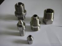 China Plugs stainless steel cnc metal parts / precision machined parts factory
