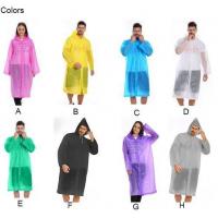 China Oxford Raincoat Polyester & PVC Raincoat PVC Raincoat EVA Raincoat, Rain Poncho Reusable Unisex for Women Rain Cape factory