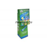 Quality Temporary Cardboard Creative Point Of Purchase Displays Flat Packed For Toilet for sale