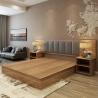 China Hotel Wooden Bedroom Furniture Sets / Apartment Bedroom Sets Modern Design factory