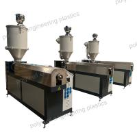 China Plastic Forming Single Screw Extruder Machine Process Granules Extruding 50HZ for sale