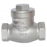 China SWING TYPE stainless steel check valves 50Ax 10kg / cm2  X 140L , 2301 factory