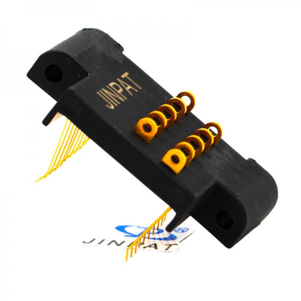 Quality 10 Circuits Electric Slip Ring 100rpm Speed Transmitting 2A for sale