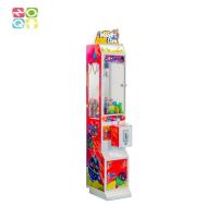 China Custom Candy Mini Claw Vending Machine 13 Inches With Top Locker factory