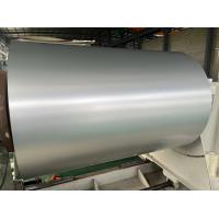 China Alloy 8011 H14 Silver Color Coated Aluminum Sheet 0.23mm Thick Food Grade Pre-painted Aluminum Coil For Wine Caps Making factory