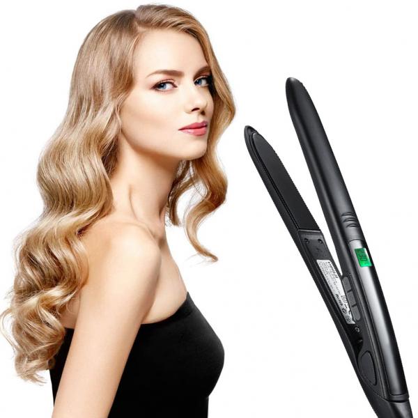 Quality 80~230℃ 1 Inch Ceramic Hair Straightener And Curler 2 In 1 for sale