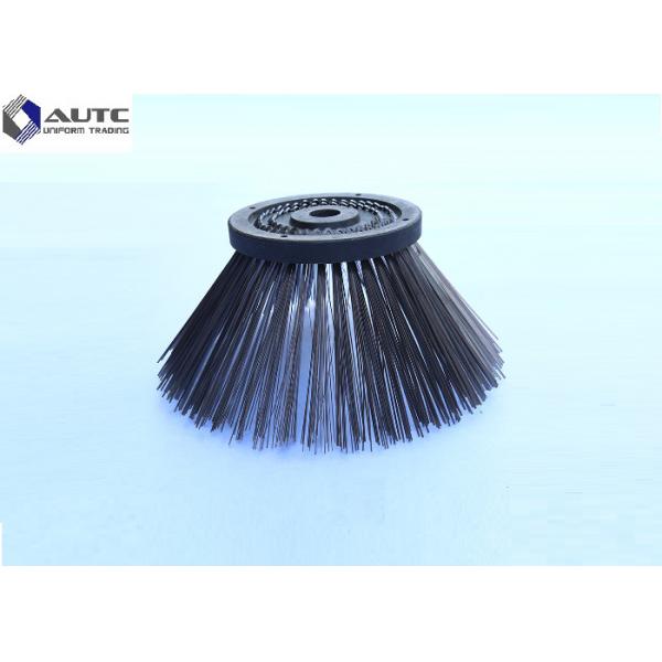 Quality 400*680mm Side Industrial Sweeping Brush , Power Sanitation Circular Street Cleaning Brushes for sale