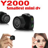 China Y2000 2MP Smallest Mini DVR Camera Spy Hidden Covert Video Recorder Camcorder PC Webcam for sale