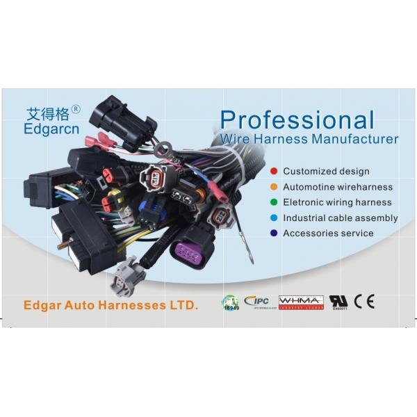Quality 100 - 1800mm Engine Wiring Harness Assembly For Caterpillar Cat C7 Excavator for sale
