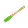 China Silicone brush with long wooden handle Multifunctional BBQ Eco Friendly Basting Brush cooking oil brush factory
