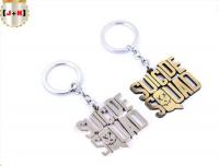 China Personalised Custom Metal Keychains With Alphabet Letters For Promotional Gifts factory
