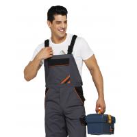 Quality PRO Heavy Duty Bib Work Pants Woven Twill Fabric With Multi Storage Pockets for sale