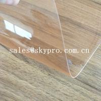 China Eco-Friendly Rigid Plastic Sheet PVC Film Sheet Super Clear PVC Film Thin factory