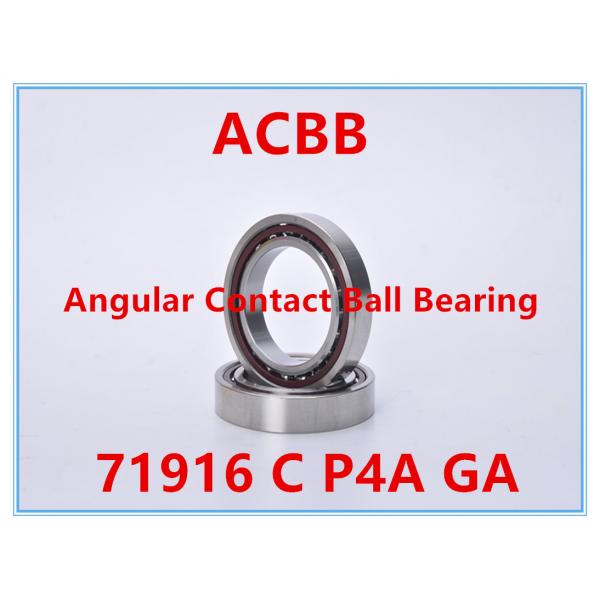 Quality 71916 C P4A GA Angular Contact Ball Bearing for sale