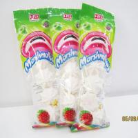 China Steamed Bun Shape Marshmallow Candy , Soft And Sweet Personalized Marshmallows Nice taste factory