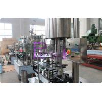 Quality Stainless Steel Carbonated Drink Filling Machine , CSD Bottle Automatic Capping for sale