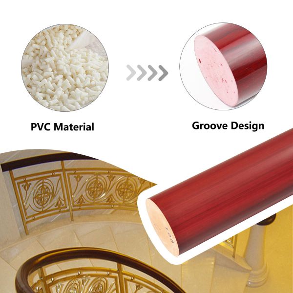 PVC Handrail Railing Accessories For Stair Railings 3D Model Design ...