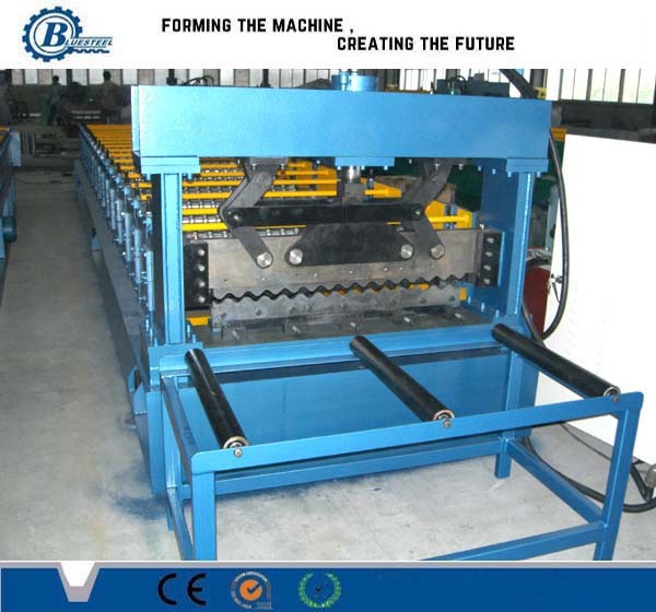 Quality Environmental Corrugated Colors Steel Roof Roll Forming Machine For Metal Roofing Sheets for sale