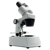 China ​Gemology Microscope With F19 binocular lens 20X and 40X two magnification option factory