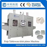 Quality Automatic Heavy Paper Pulp Molding Machine Sugarcane Disposable Plates Making for sale