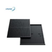 China Industry reasonable price supply wholesale 400W 410W 415W full black photovoltaic system panel solar from china factory