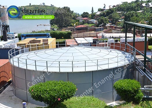 Quality 20000 Gallon Glass Fused To Steel Wastewater Treatment Tanks Eco - Friendly for sale