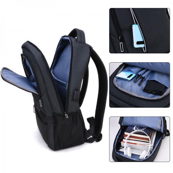Quality External USB Charging Backpack Men Laptop Waterproof Nylon School Bags for sale