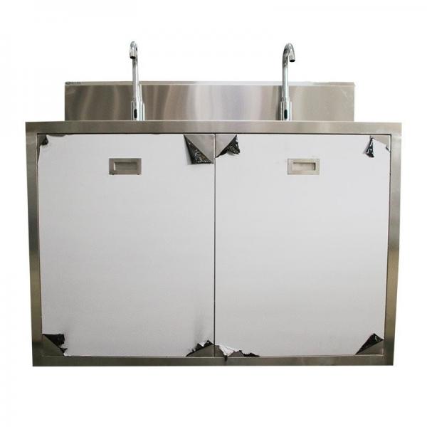 Quality Water Supply Equipment Stainless Steel 150W Medical Hand Wash Sink for sale