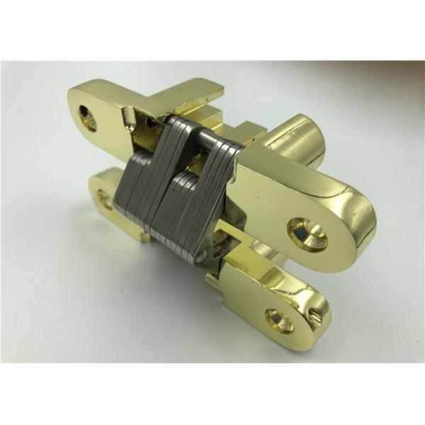 Quality Gold Plated Heavy Duty Invisible Hinge Corrosion Resistance With SGS Certificate for sale