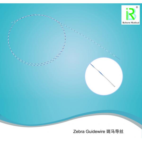 Quality Medical Device Zebra Guidewire Clear Movement X Ray Detected Guide Wire for sale
