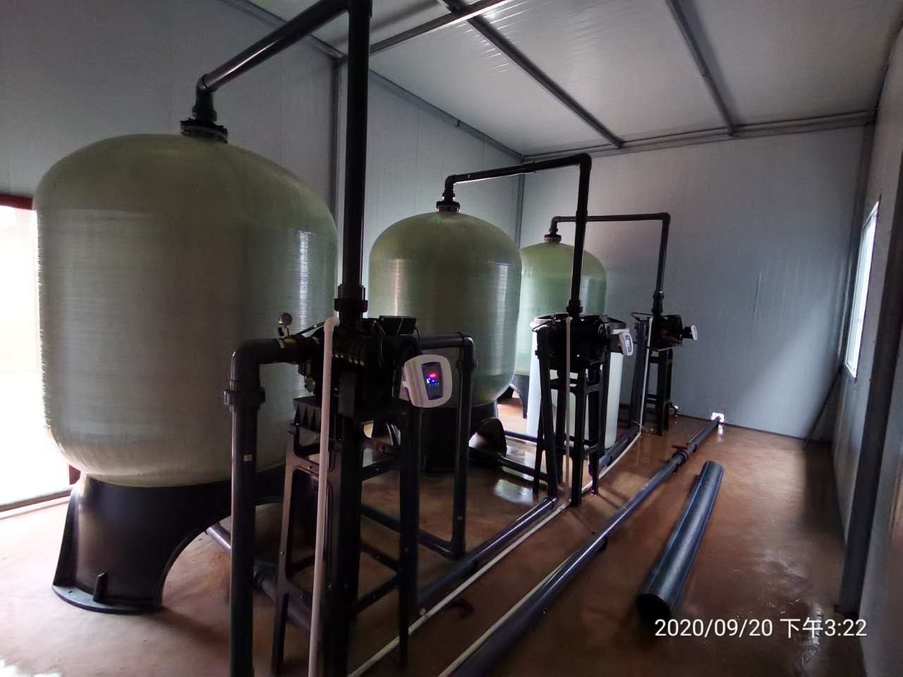 China Pretreatment Water System Softening Water Treatment Capacity 20T/30T/50T Per Hour factory