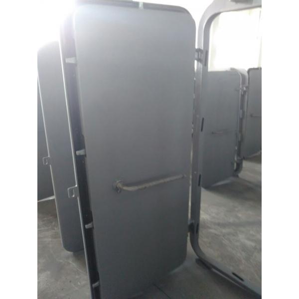 Quality 8 / 10mm Thickness Marine Doors Single Leaf A0 Steel Weathertight Door Hinge / Clips Part for sale