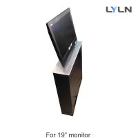 China 19 Inch Motorized Monitor Lift , Pop Up Monitor Lift For Incorporting factory