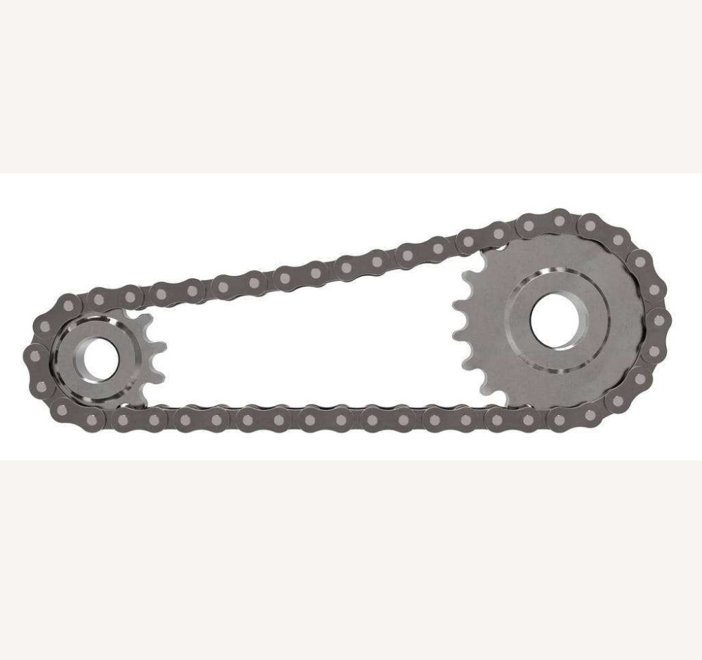 China OEM Alu Alloy 428H-114L Race O Ring Chain And Sprocket Set Motorcycle Use factory