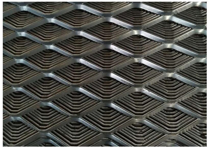 China Silver Gray Aluminum Wire Mesh Round Hole Tensile Strength Performance factory