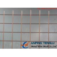 Quality AISI Ss Welded Wire Mesh Copper Coated Brass Or Copper Plating Surface for sale