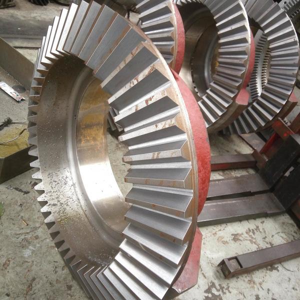 Quality Customized Straight Bevel Gears 90 Degree Conical Gear For Mining Equipment for sale
