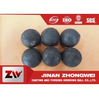 Quality No Breakage Grinding Steel Balls for mining and Cement / steel mill media for sale