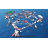 China Customized Floating Inflatable Aqua Park Inflatable Aquatics Park For Sea factory