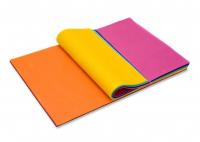 China Virgin uncoated Colour Bond Paper for exercise book and notebook printing factory