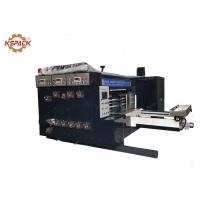 Quality Carton Pizza Box Corrugated Box Printing Machine , Flexographic Box Printing for sale