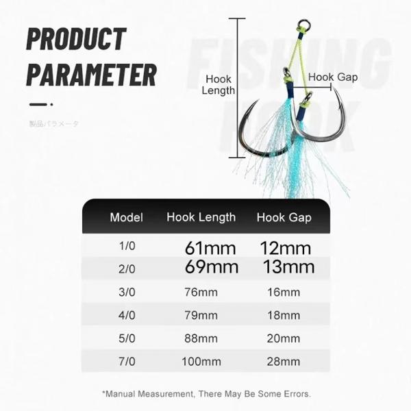 Quality 2 Set / Bag Luminous Assist Hook Shore Jigging Flasher Assist Hook Cord for sale