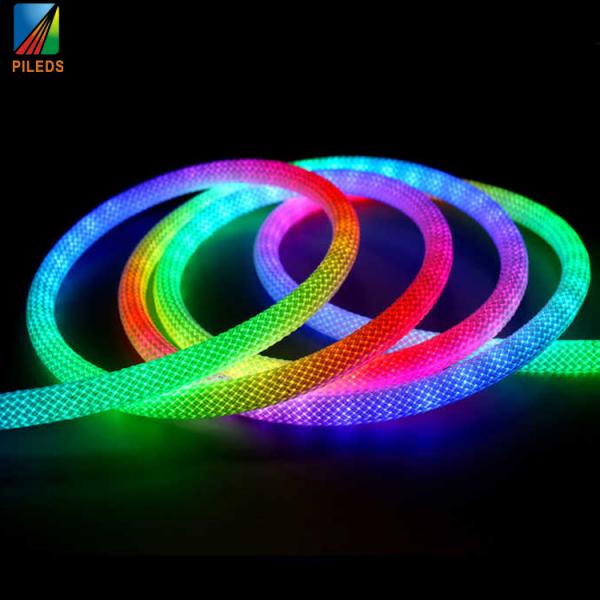 Quality Dynamic Pixel RGB 360 Degree Neon Flex IP68 For Outdoor Lighting for sale