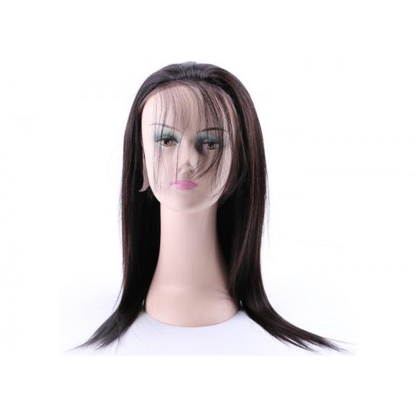 Quality Yaki Straight Brazilian Full Lace Wigs Human Hair Healthy Without Any Chemical for sale